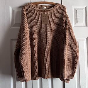 BNWT The Simple Folk Chunky Knit Sweater-Size 10US (but very oversized)